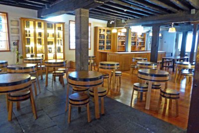 Tasting room at the Madeira Wine Company