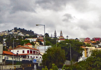 The Belltowers (1883) of Saint Anthony's Church in Funchal, Madeira