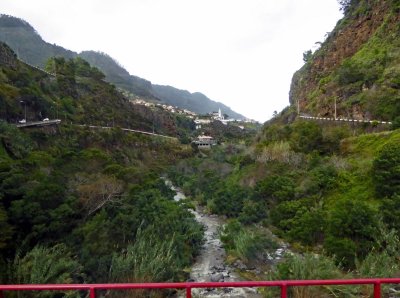 Valley leading to the village of Sao Roque do Faial, Madeira Island