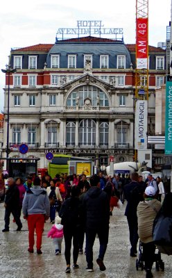 Moving to the Hotel Avenida Palace in Lisbon, Portugal