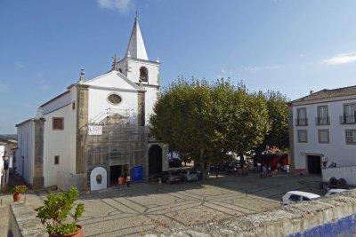 Church of Santa Maria in Obidos, Portugal was founded in 1148
