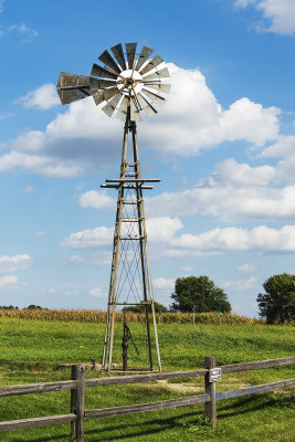Not often you find a windmill and pump together. It is however a good example of what it took to settle the plains of America.

An image may be purchased at http://edward-peterson.pixels.com/featured/windmill-and-pump-edward-peterson.html?newartwork=true