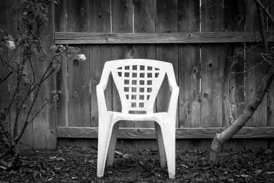 Black and White Chair 2