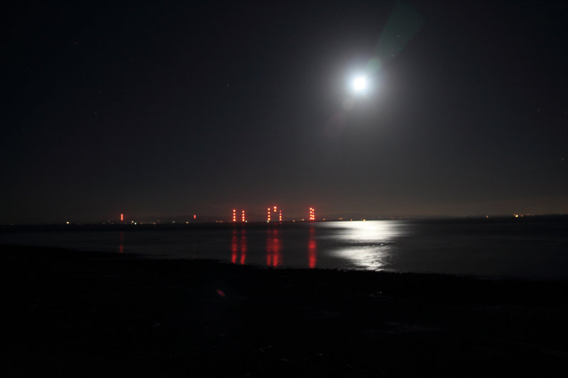 Moon on the Solway