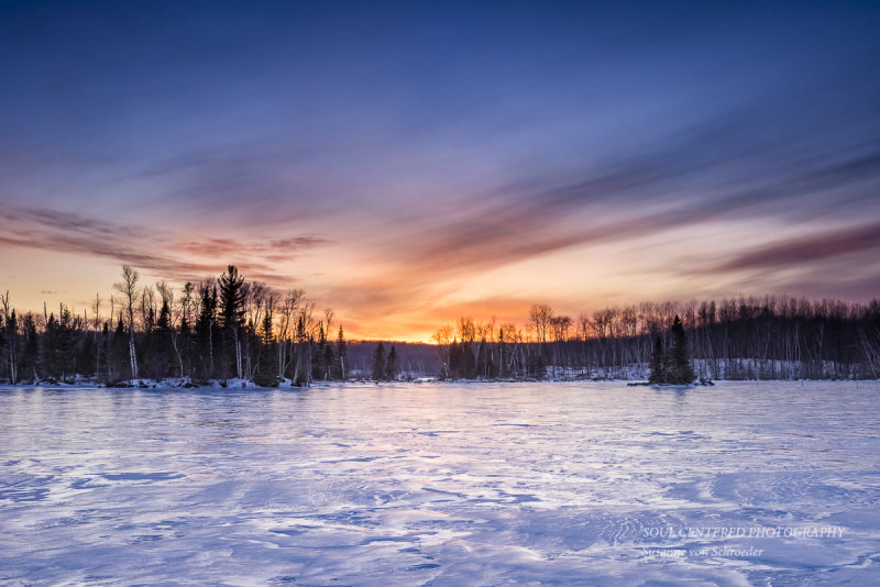 Blue Hour at Audie Lake