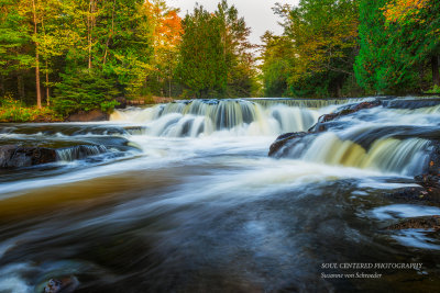 Upper cascades at Bond Falls