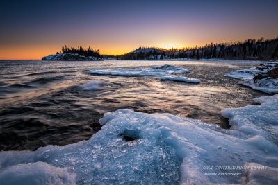 Blue hour at Ellingsen island