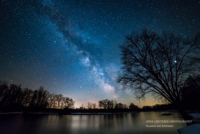Milky Way at the banks of the Chippewa river 2