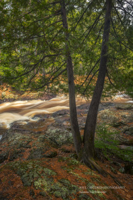 At Amnicon Falls state park