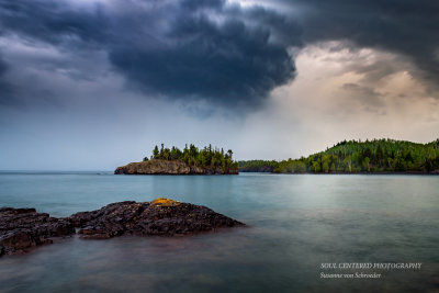 Ellingsen Island after a thunderstorm