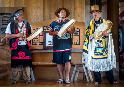 Old Massett: Native Ceremony