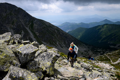 On Skriniarky ridge, behind Hlboka Valley, Tatra NP 