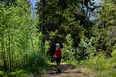 Alex in Cichowianski Forest, Plazowski Wierch
