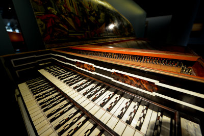 Harpsichord (Hamburg 1734), Musical Instruments Museum, Brussels