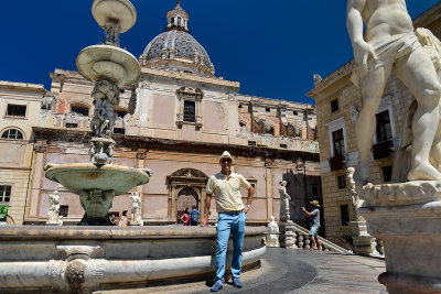 Myself, Fontana Pretoria in Palermo