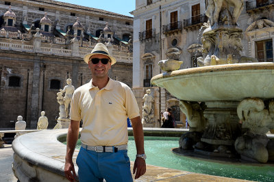 Myself, Fontana Pretoria in Palermo