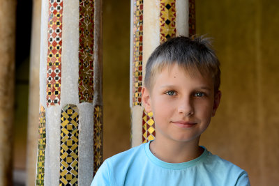 Alex, The Benedictine cloister courtyard in Monreale