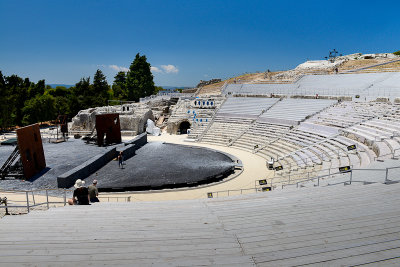 Greek Theatre, Neapolis Archaeological Park in Siracusa