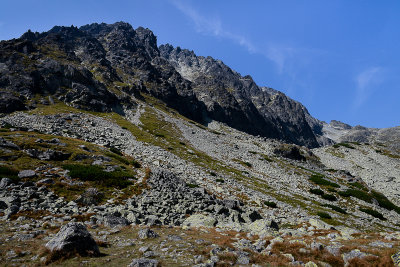 Velická Valley with Gerlach massif 2655m, Tatra NP