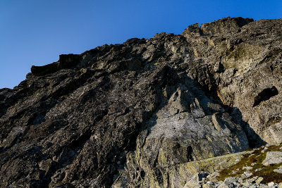 NE Wall of Gerlach massif 2655m, Tatra NP