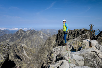 Myself on the summit ofGerlach Peak 2655m, Tatra NP