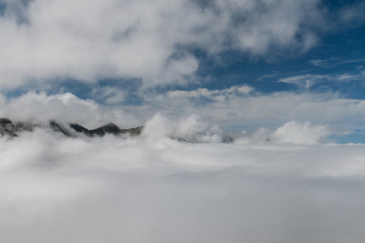 Looking towards Pachola 2167m from Rakon 1876m, Tatra NP