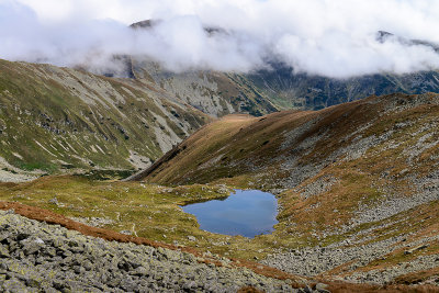 Jamncka Valley with Upper Jamnickie Lake 1839m, Tatra NP