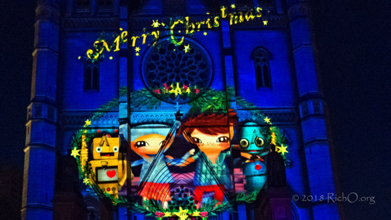 Lights of Christmas - St Marys Cathedral