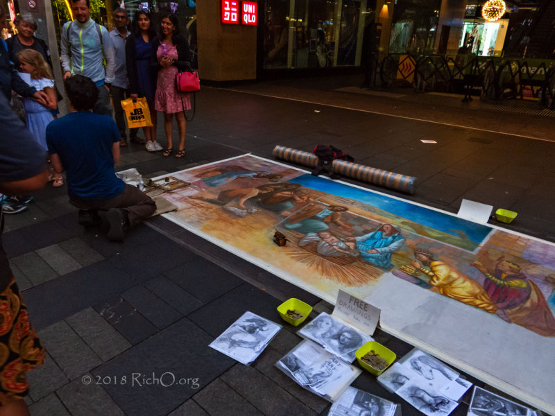 Pitt Street Artist Nativity