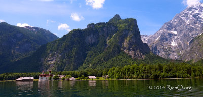 St Bartholomew Church Konigssee Pano