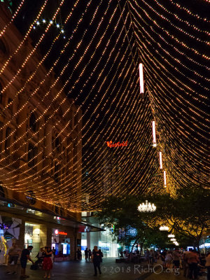 Pitt Street Mall Christmas Lights