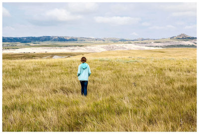 Norah on the prairie