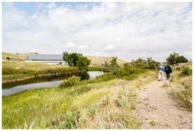 Walking to the Hudson-Meng Bison Kill Site