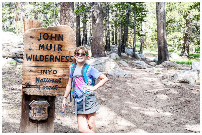 Entering John Muir Wilderness