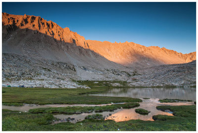 Sunset at Guitar Lake