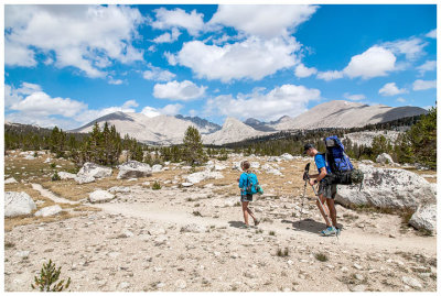 Hiking on the Bighorn Plateau