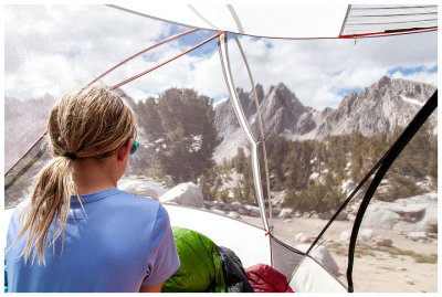 Tent with a view