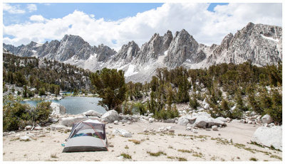 Kearsarge Lake campsite