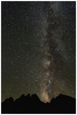 Milky Way above Kearsarge Pinnacles