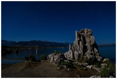 Mono Lake by moonlight