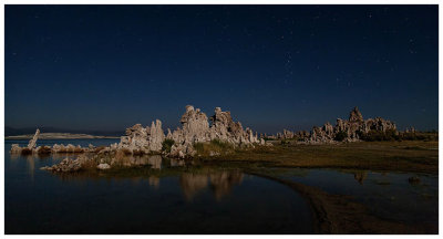 Mono Lake by moonlight