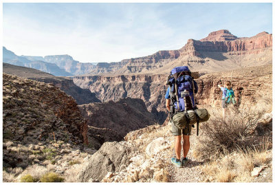 Heading into Salt Creek side canyon