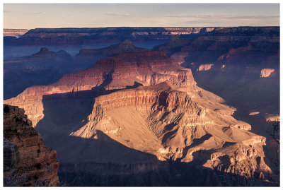 Powell Point sunrise