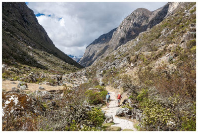 Heading into the valley