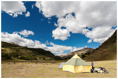 Jancapampa campsite