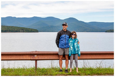 Steve and Norah at Ashokan Reservoir