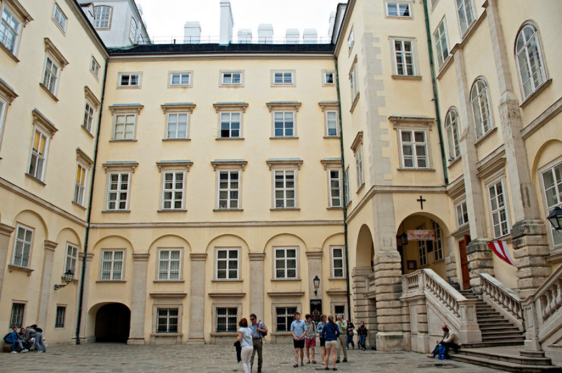 The Hofburg - Swiss Court