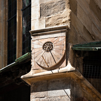 The Oldest Sundial In Vienna
