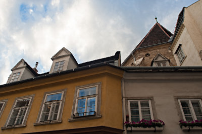 Windows Of Old Town Vienna