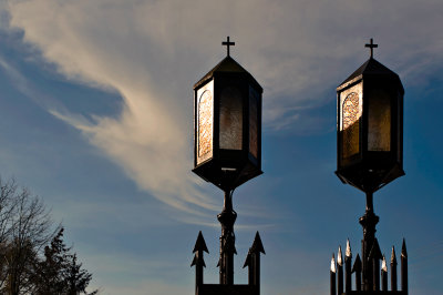 Old Lanterns In The Sky With Cloud